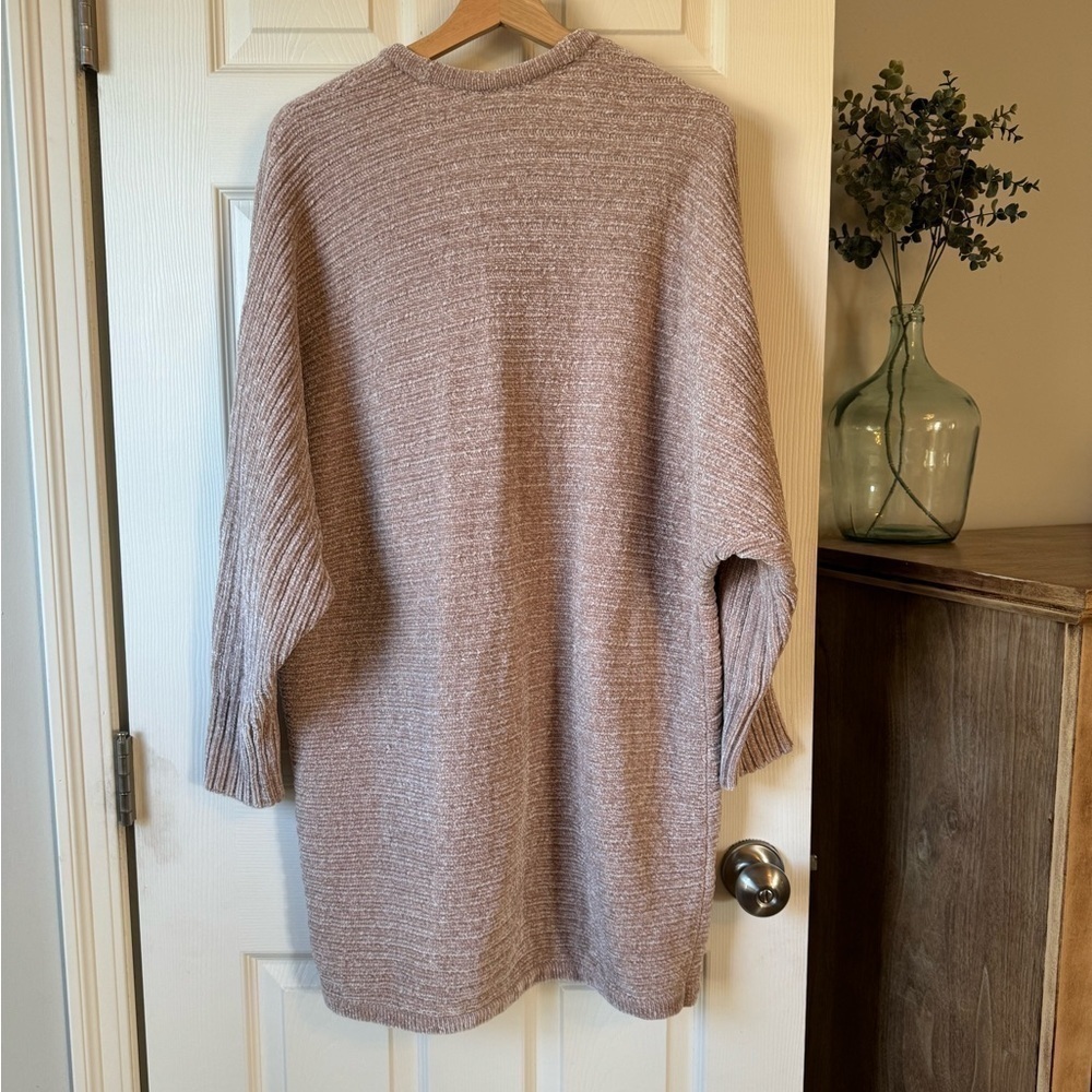 Torrid Chenille Cocoon Open Front Ribbed Sweater Size 1 - Picture 5 of 6